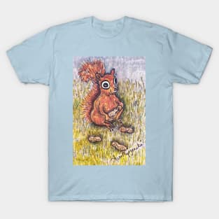 A  Squirrel NUT COLLECTION T-Shirt